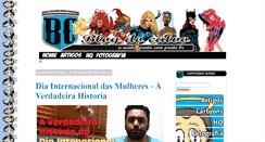 Desktop Screenshot of blogdocalvo.com.br