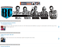 Tablet Screenshot of blogdocalvo.com.br